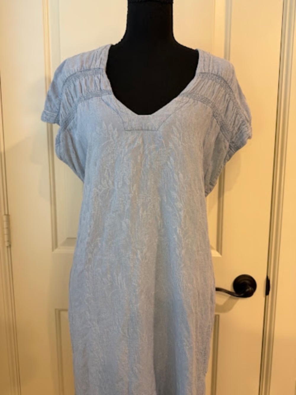 Maeve, Anthropologie, Medium, Linen Blend Dress with pockets